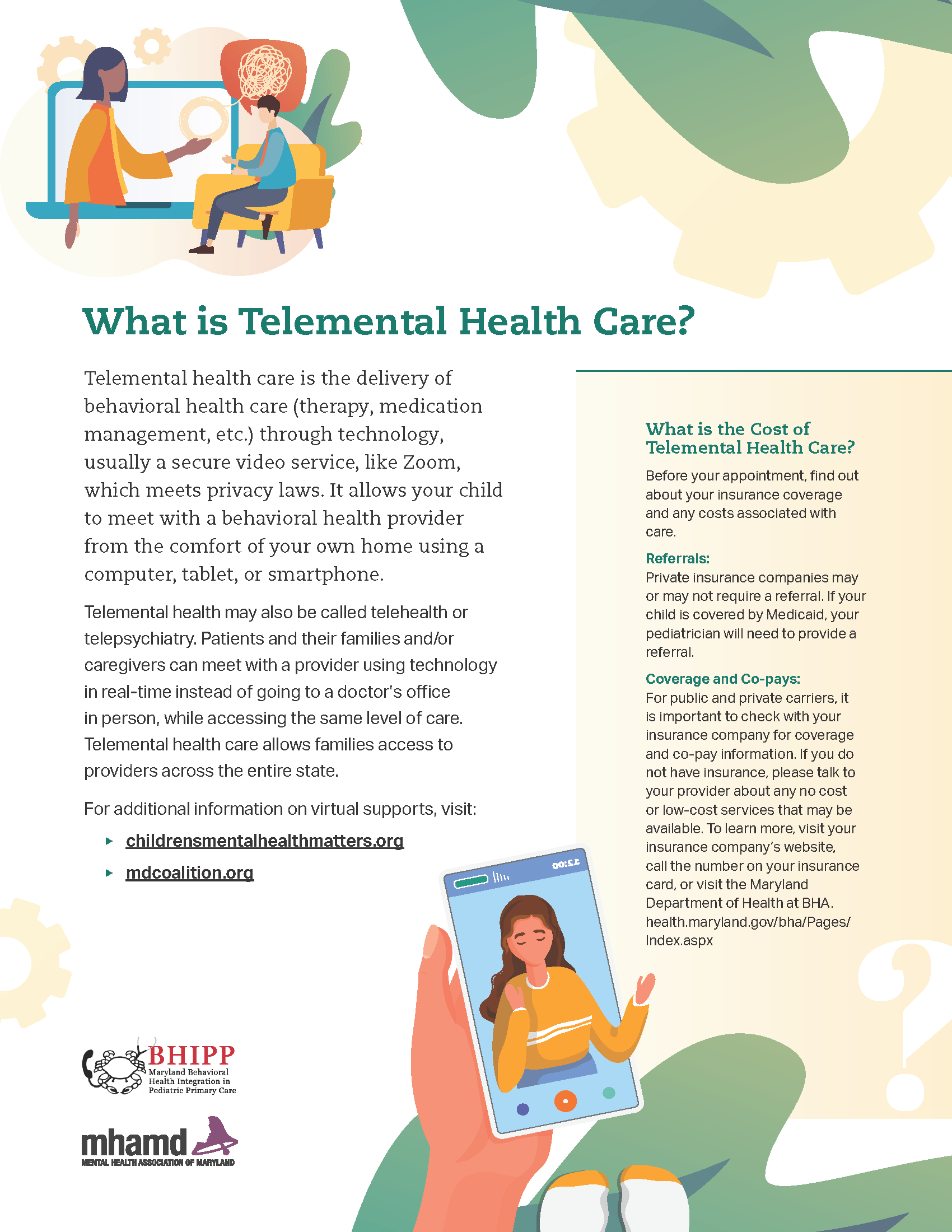 What is Telemental Health Care - Children's Mental Health Matters